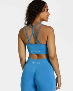 New Brassière Timeless Scrunch « bleu ciel » Femme Brassières De Sport
