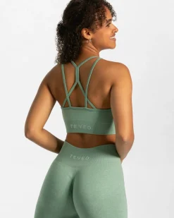 New Brassière Timeless Scrunch « vert sauge » Femme Brassières De Sport