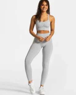 Clearance Brassière Timeless Scrunch « gris clair » Femme Brassières De Sport