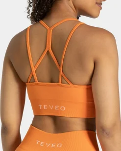 Sale Brassière Timeless Scrunch « orange » Femme Brassières De Sport