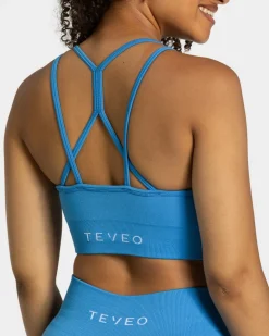 New Brassière Timeless Scrunch « bleu ciel » Femme Brassières De Sport