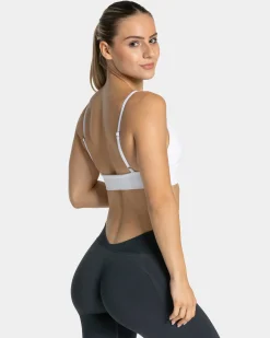 Discount Brassière triangle Essence « Blanc » Femme Brassières De Sport