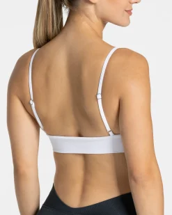 Discount Brassière triangle Essence « Blanc » Femme Brassières De Sport