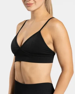 Fashion Brassière triangle Essence « Noir » Femme Brassières De Sport