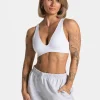 Hot Brassière triangle Timeless Pro « blanc » Femme Brassières De Sport