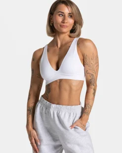 Hot Brassière triangle Timeless Pro « blanc » Femme Brassières De Sport