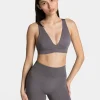 Hot Brassière triangulaire Timeless Pro « graphite » Femme Brassières De Sport