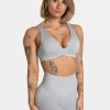 Fashion Brassière triangulaire Timeless Pro « gris clair » Femme Brassières De Sport