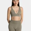 Fashion Brassière triangulaire Timeless Pro « kaki » Femme Brassières De Sport