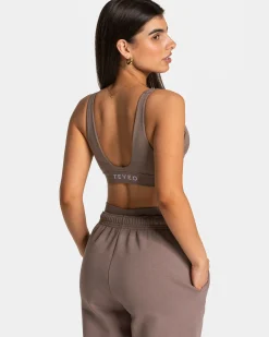 Clearance Brassière triangulaire Timeless Pro « moka » Femme Brassières De Sport