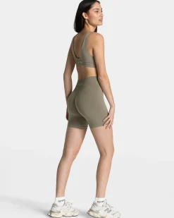 Fashion Brassière triangulaire Timeless Pro « kaki » Femme Brassières De Sport
