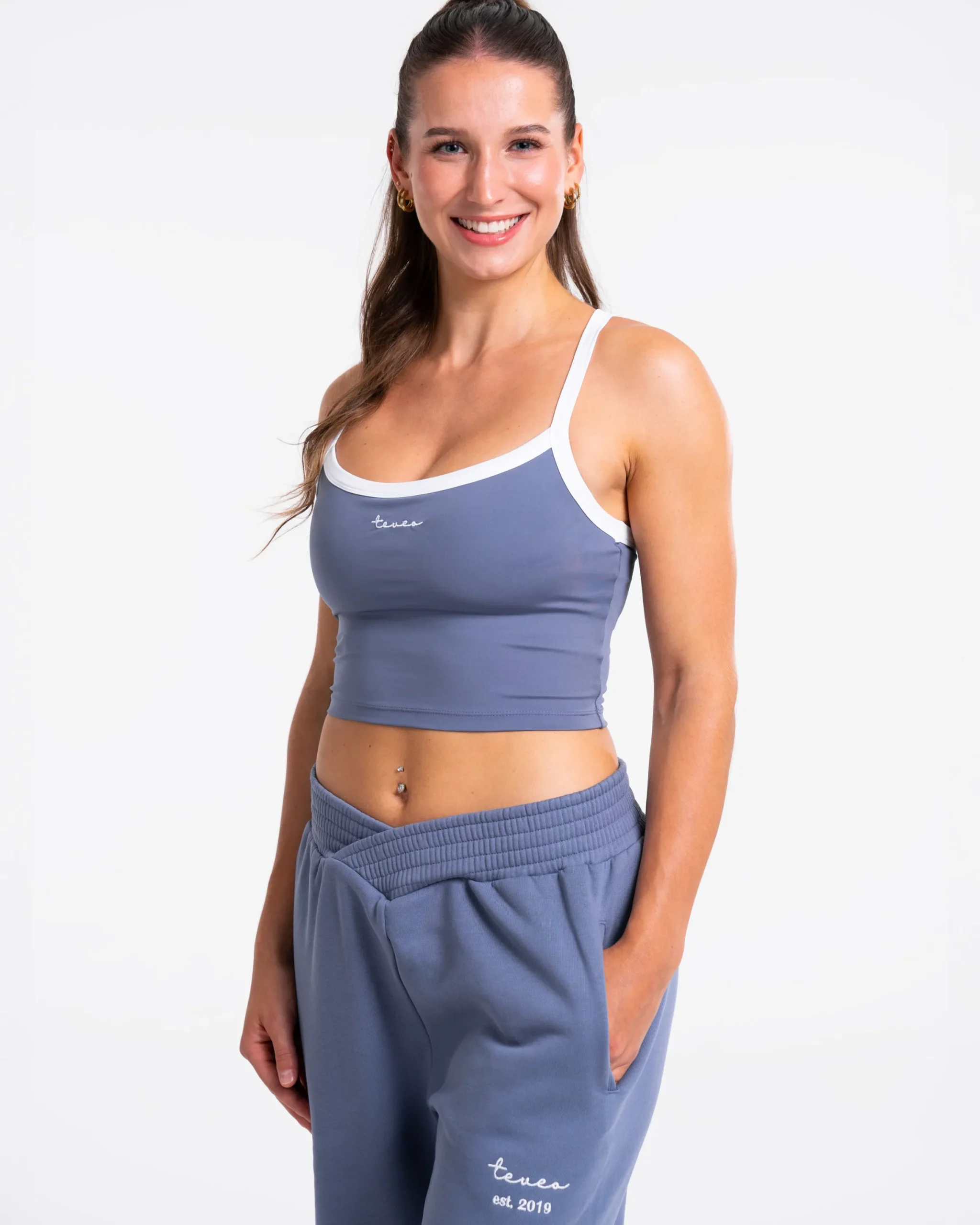 New Caraco Fearless Cami « bleu » Femme Hauts