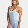 Discount Caraco Ignite « bleu layette » Femme Hauts