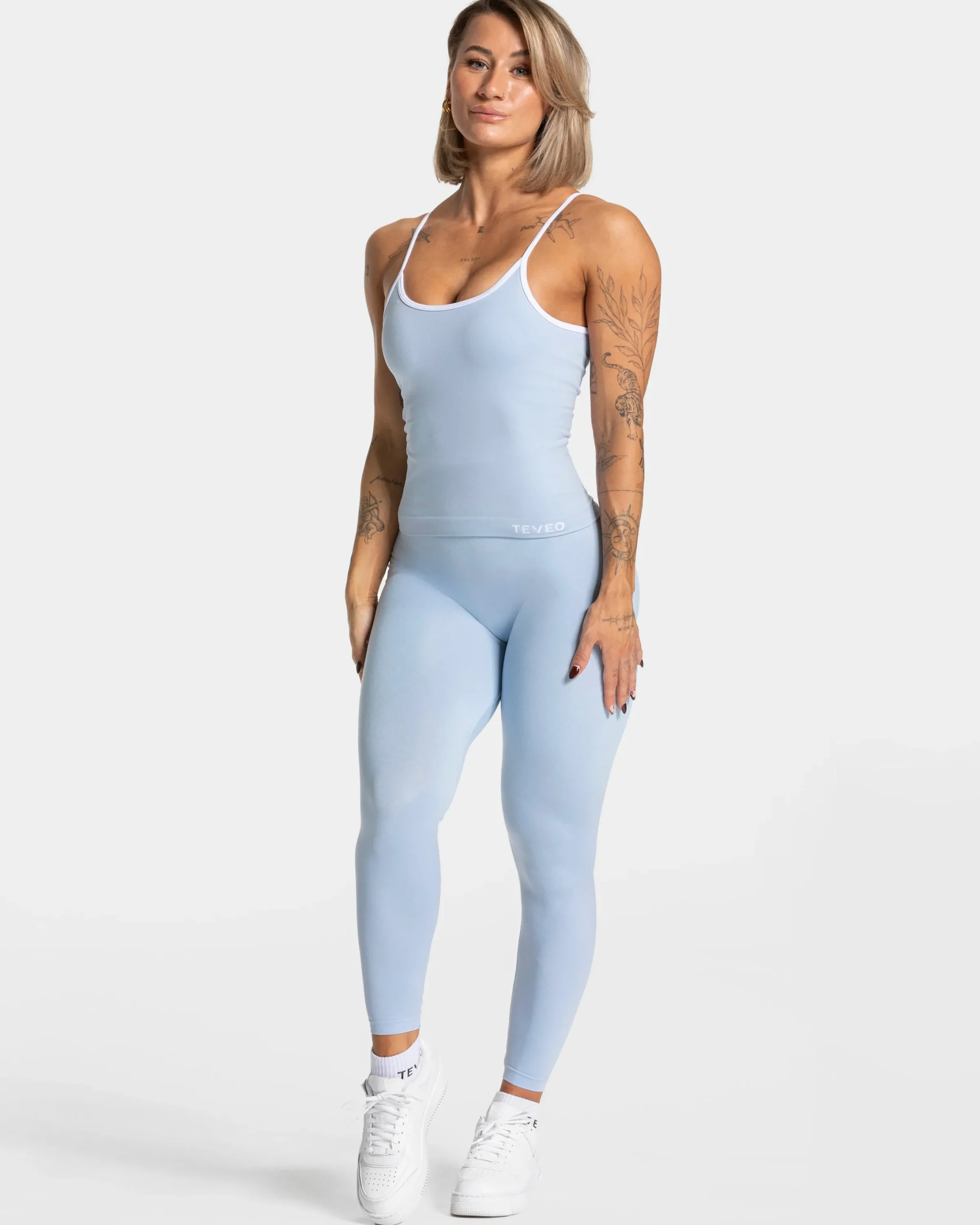 Discount Caraco Ignite « bleu layette » Femme Hauts