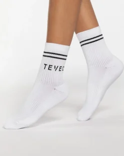 Clearance Chaussettes Crew (2) « blanc » Femme Chaussettes Et Sous-vêtements