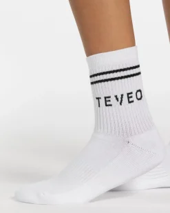 Clearance Chaussettes Crew (2) « blanc » Femme Chaussettes Et Sous-vêtements
