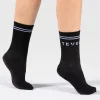 Best Chaussettes Crew « noir » (2 paires) Femme Chaussettes Et Sous-vêtements