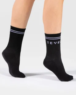 Best Chaussettes Crew « noir » (2 paires) Femme Chaussettes Et Sous-vêtements