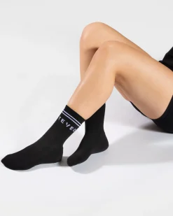 Best Chaussettes Crew « noir » (2 paires) Femme Chaussettes Et Sous-vêtements