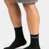 New Chaussettes de tennis (2) hommes « noir » Homme Chaussettes Et Sous-vêtements