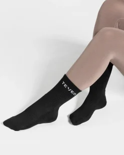 Sale Chaussettes de tennis (2) « noir » Femme Chaussettes Et Sous-vêtements