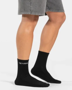 New Chaussettes de tennis (2) hommes « noir » Homme Chaussettes Et Sous-vêtements