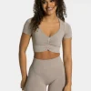 Outlet Crop Top Focus « poussière » Femme Hauts | T-shirts