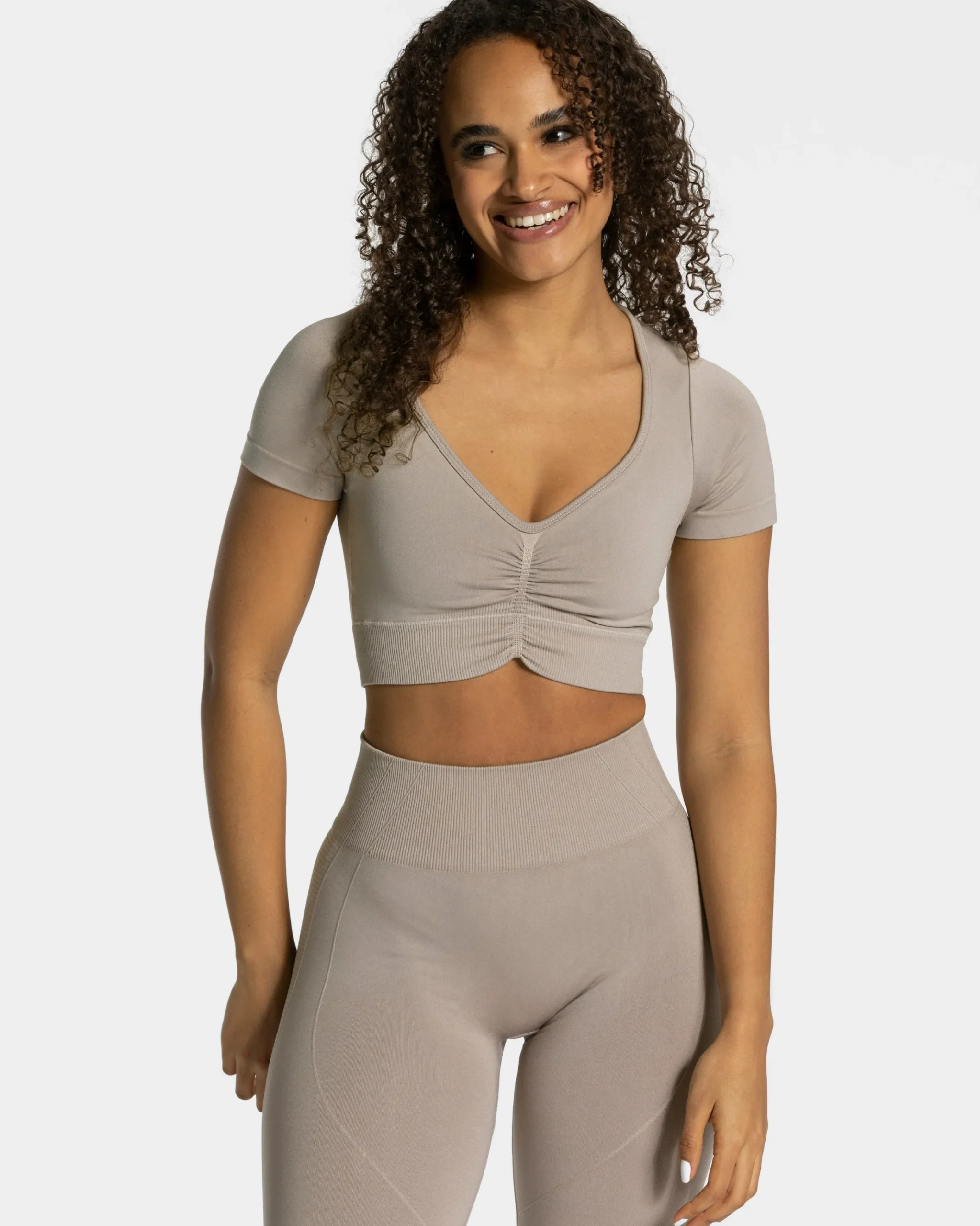 Outlet Crop Top Focus « poussière » Femme Hauts | T-shirts