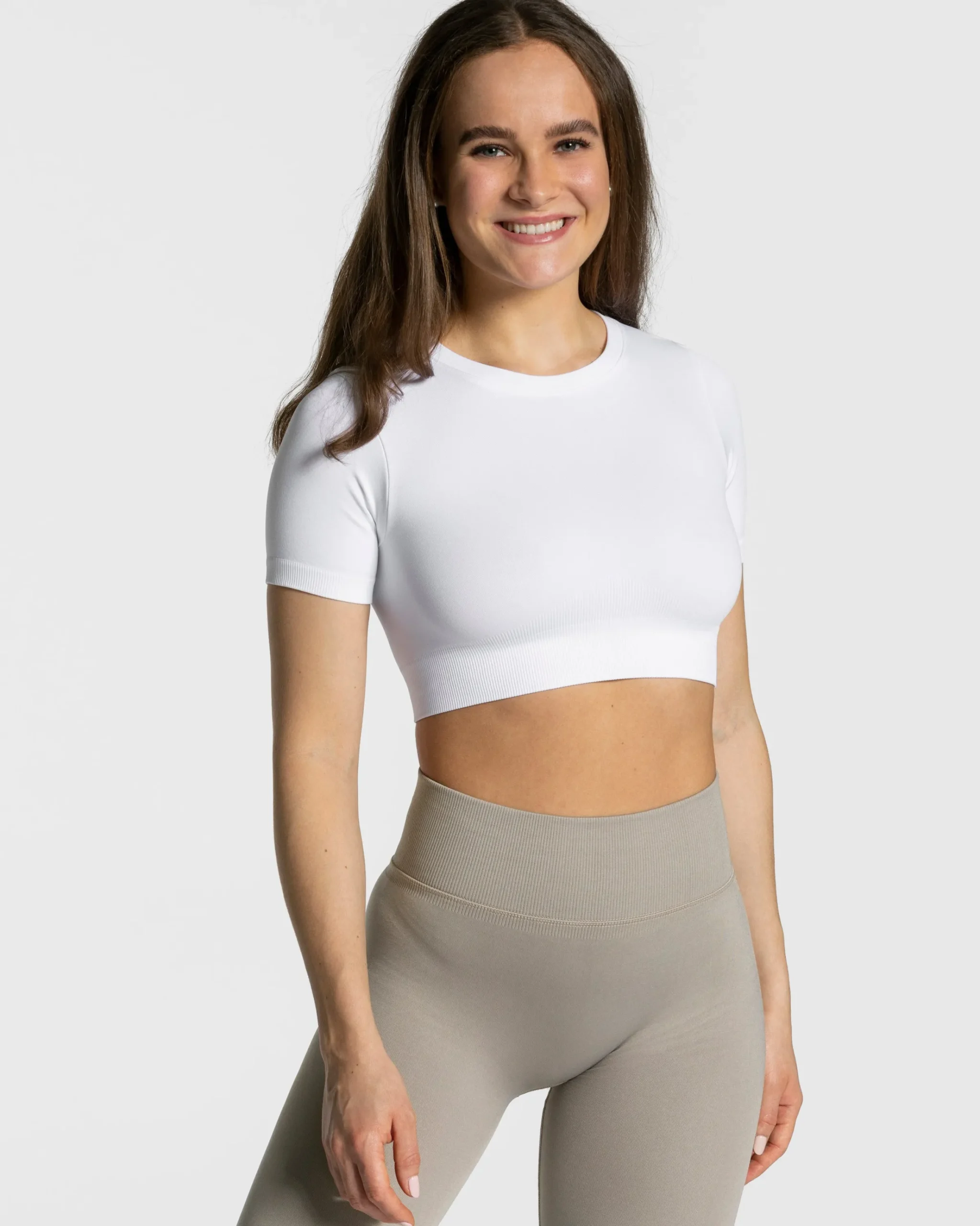 Fashion Crop Top Sensation « blanc » Femme Hauts | T-shirts