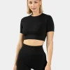 Sale Crop top Sensation « noir » Femme Hauts | T-shirts