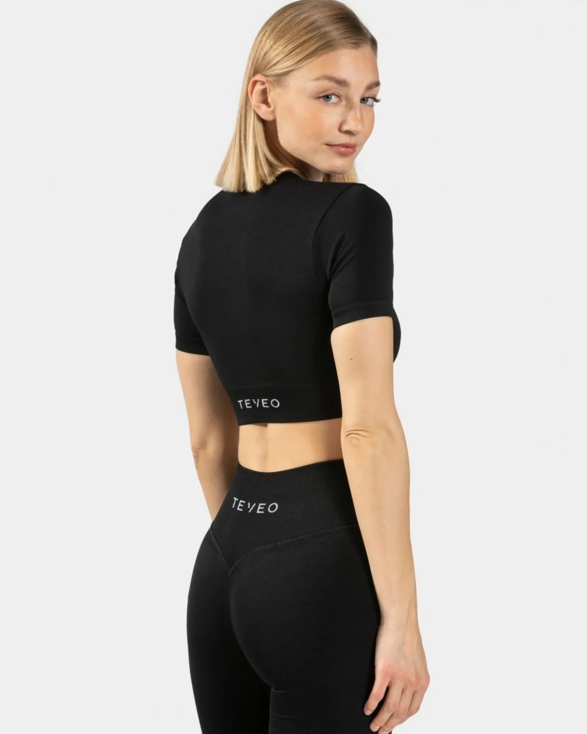 Sale Crop top Sensation « noir » Femme Hauts | T-shirts