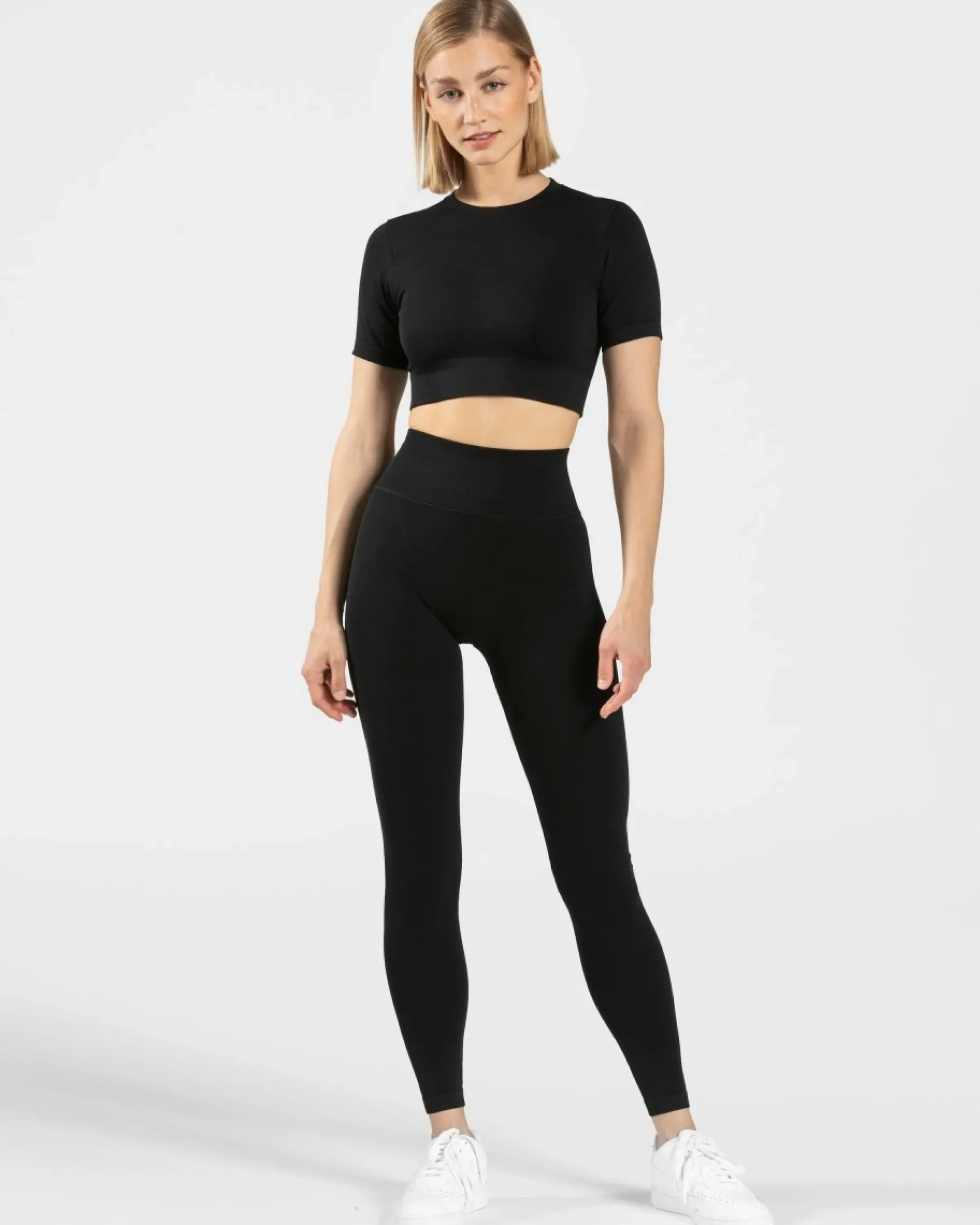 Sale Crop top Sensation « noir » Femme Hauts | T-shirts