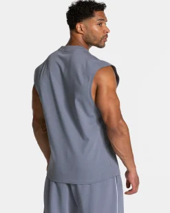 Clearance Débardeur Ignite oversize « argenté » Homme Débardeurs