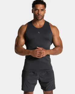 Outlet Débardeur Pace Fitted « Gunmetal » Homme Débardeurs