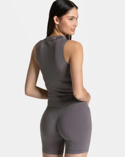 Discount Débardeur zippé Timeless Pro « graphite » Femme Hauts