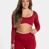 Clearance Haut à manches longues Ignite « Cherry » Femme Hauts À Manches Longues