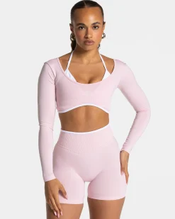 Best Haut à manches longues Ignite « rose » Femme Hauts À Manches Longues