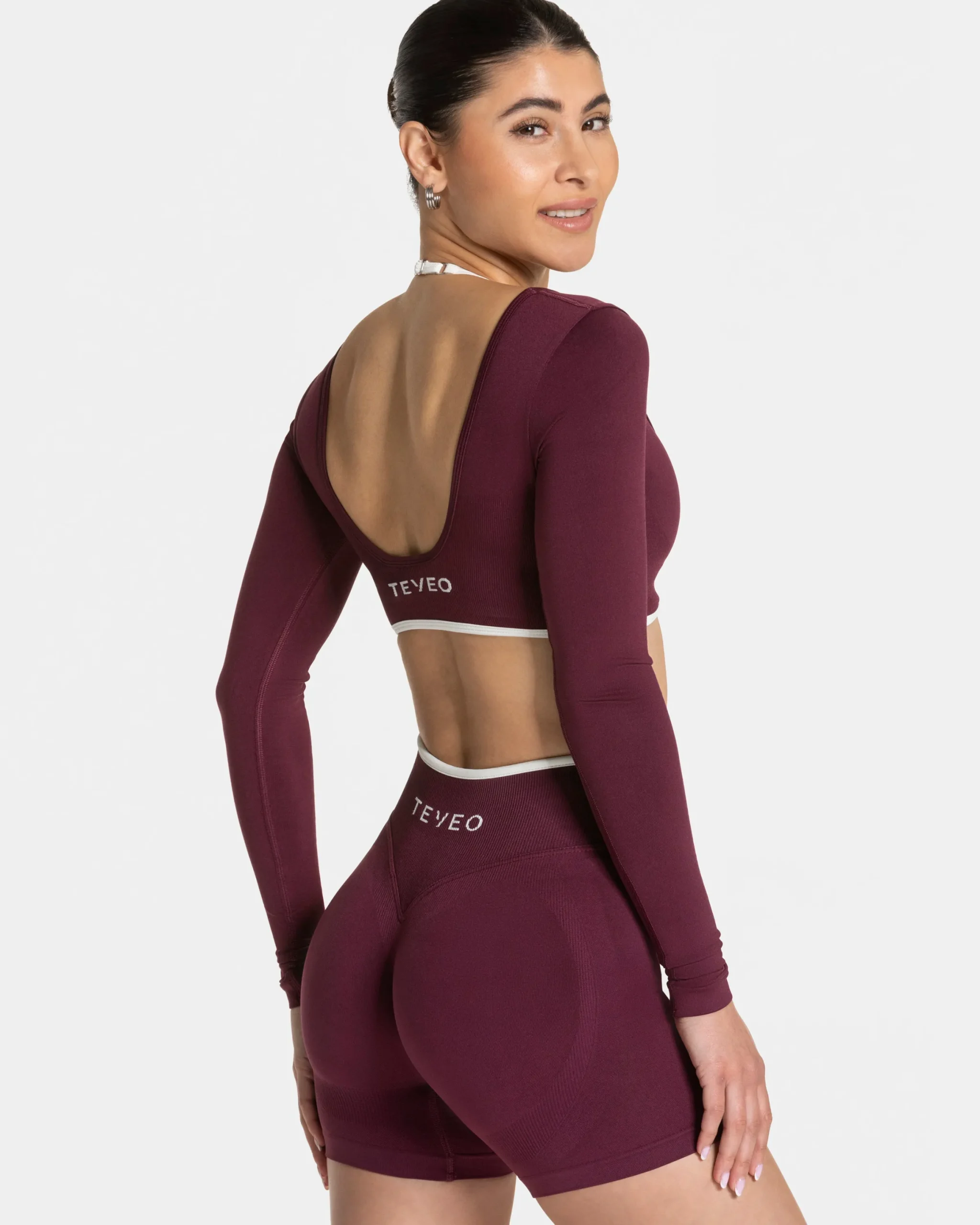 Clearance Haut à manches longues Ignite « prune » Femme Hauts À Manches Longues
