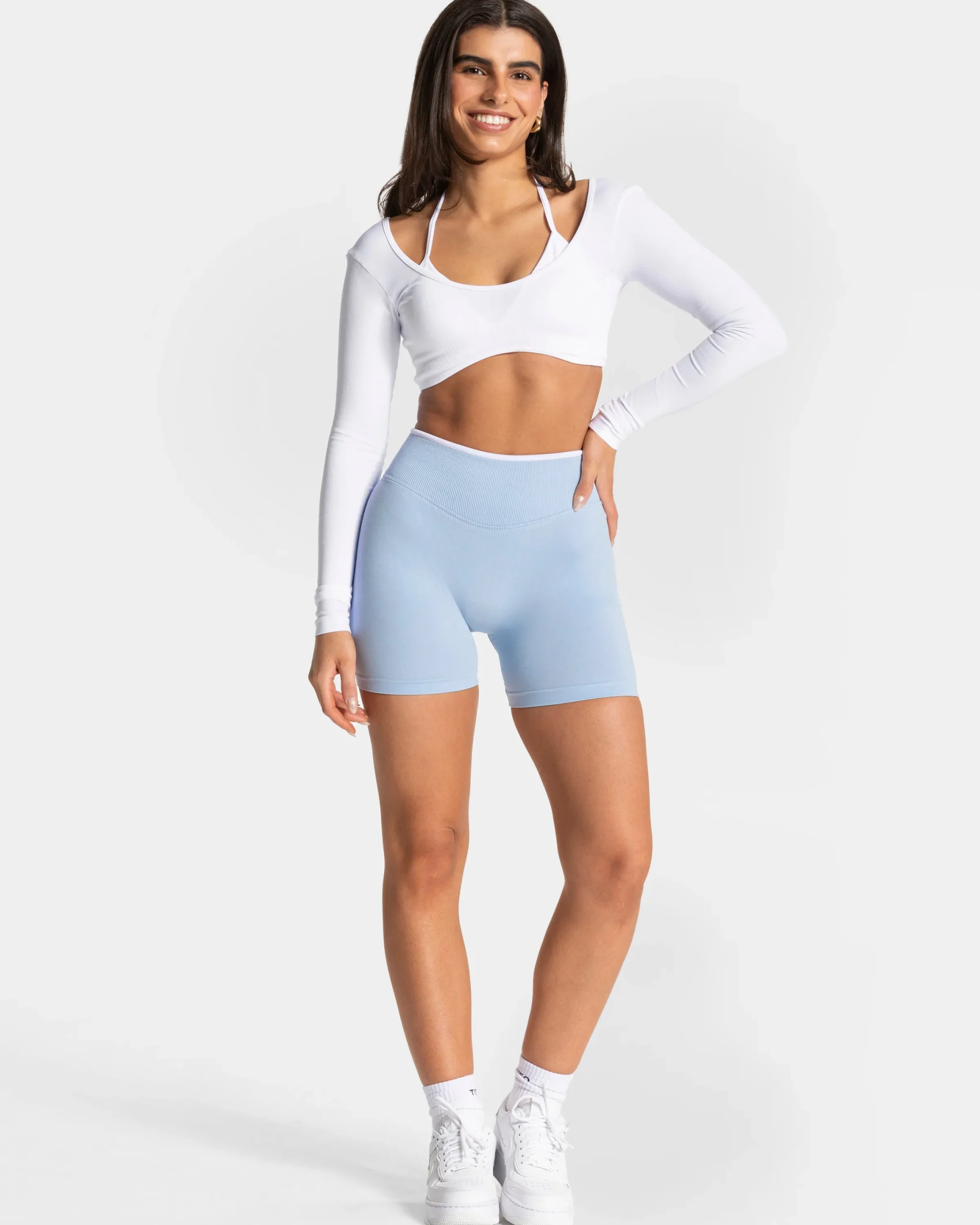 Fashion Haut à manches longues Ignite « blanc » Femme Hauts À Manches Longues