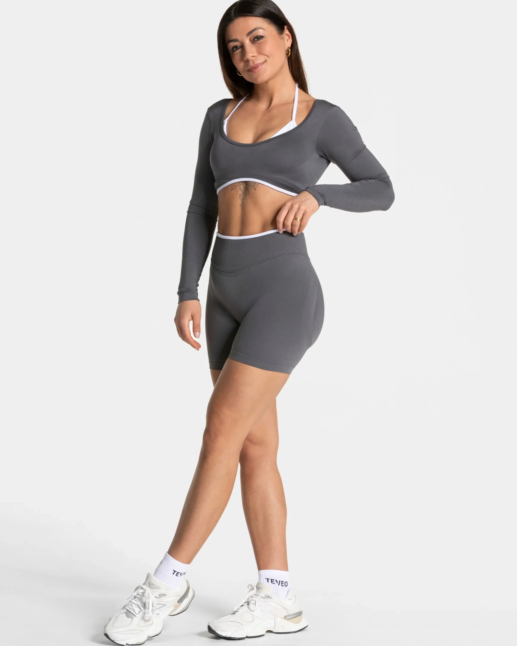 Clearance Haut à manches longues Ignite « graphite » Femme Hauts À Manches Longues