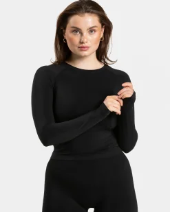 Fashion Haut à manches longues Timeless Pro « noir » Femme Hauts À Manches Longues