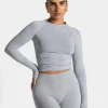 Outlet Haut à manches longues Timeless Pro « gris clair » Femme Hauts À Manches Longues