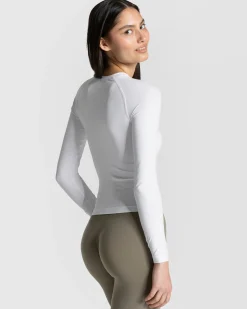 Clearance Haut à manches longues Timeless Pro « blanc » Femme Hauts À Manches Longues