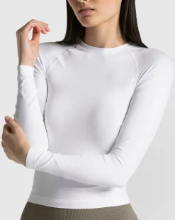 Clearance Haut à manches longues Timeless Pro « blanc » Femme Hauts À Manches Longues