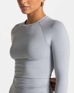 Outlet Haut à manches longues Timeless Pro « gris clair » Femme Hauts À Manches Longues