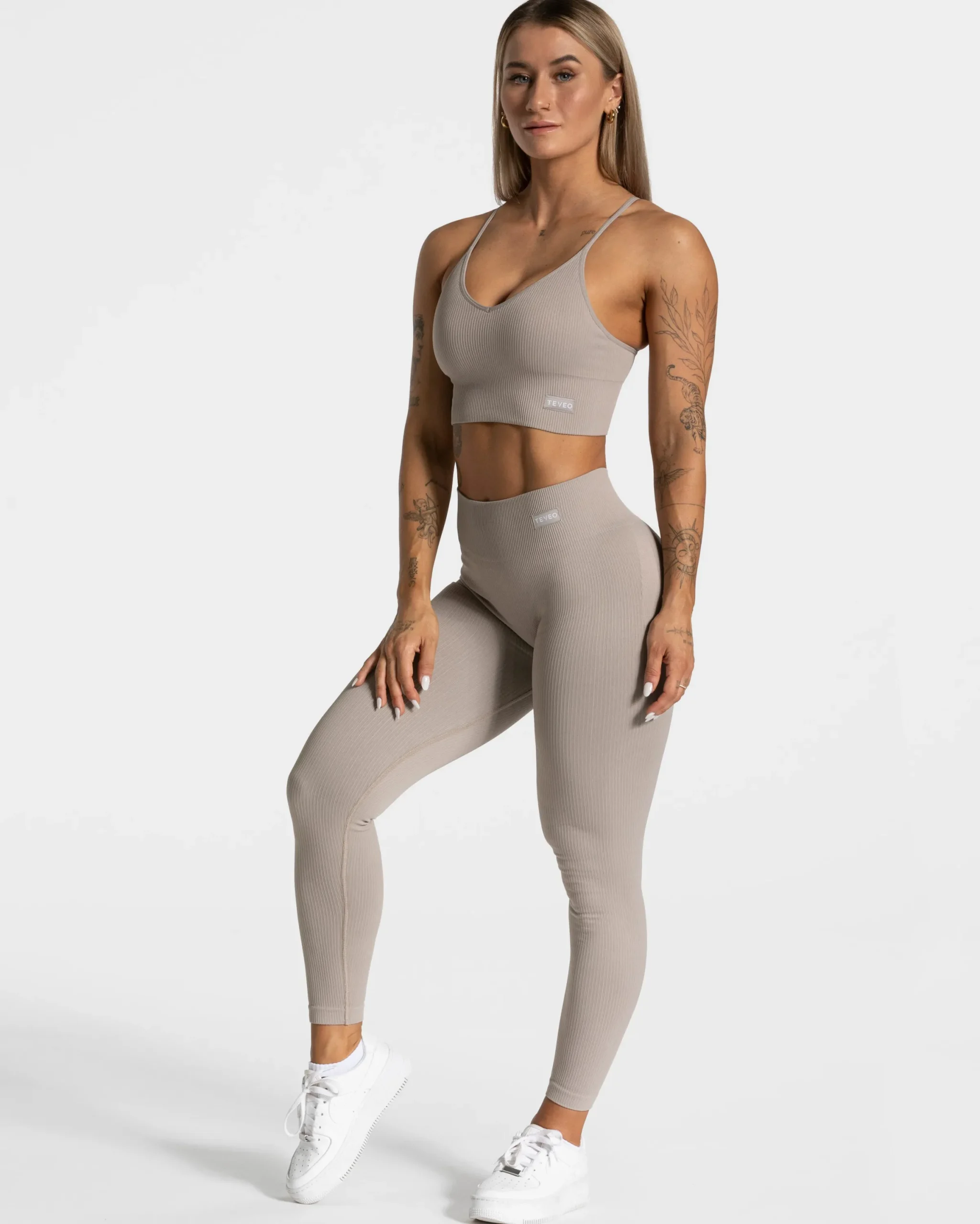 Outlet Haut Elegant Cross « gris pierre » Femme Hauts | Brassières De Sport