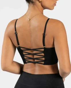 Outlet Haut Elegant Cross « noir » Femme Hauts | Brassières De Sport