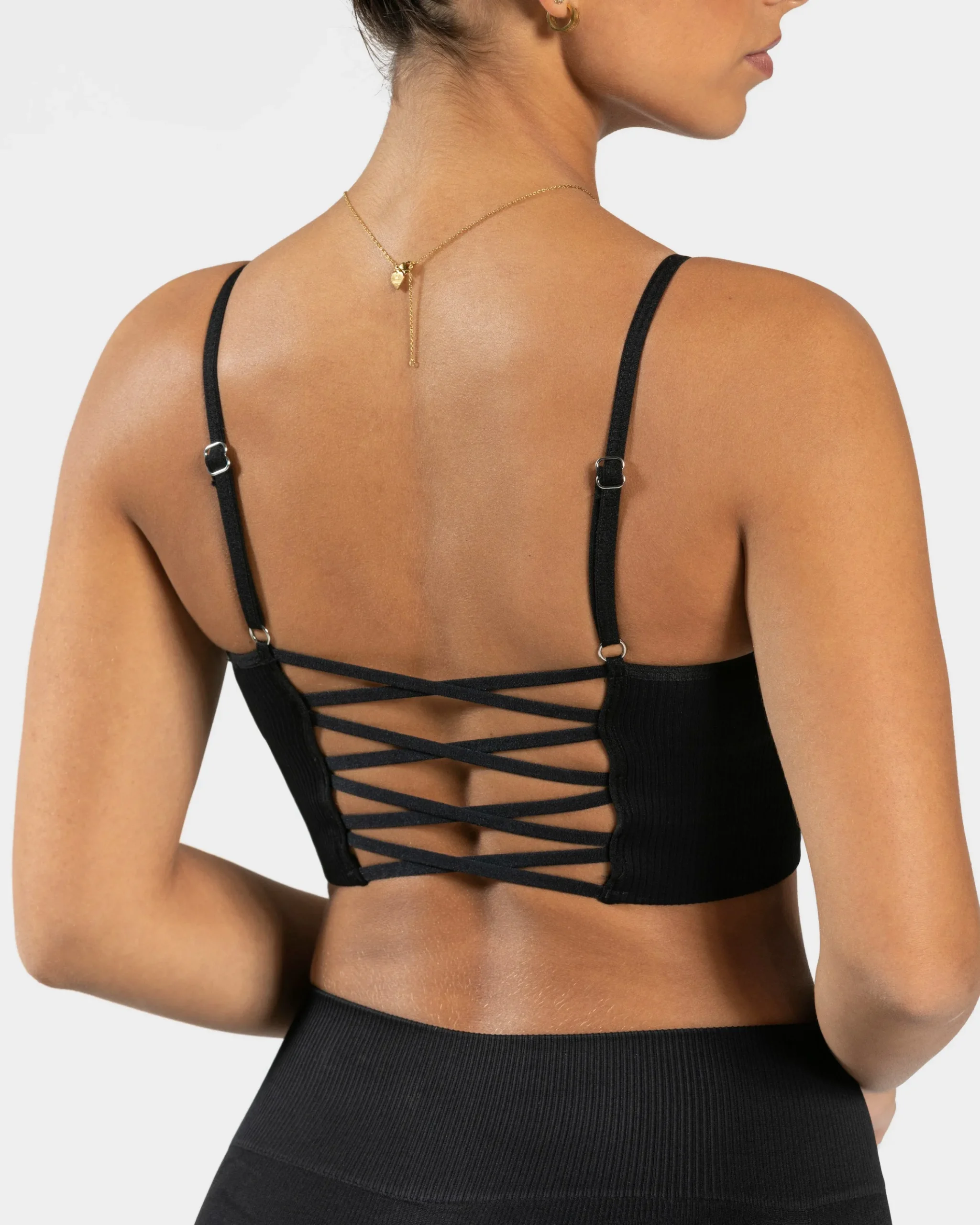 Outlet Haut Elegant Cross « noir » Femme Hauts | Brassières De Sport