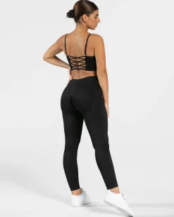 Outlet Haut Elegant Cross « noir » Femme Hauts | Brassières De Sport