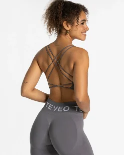 Outlet Haut Everyday Backless « graphite » Femme Hauts | Brassières De Sport